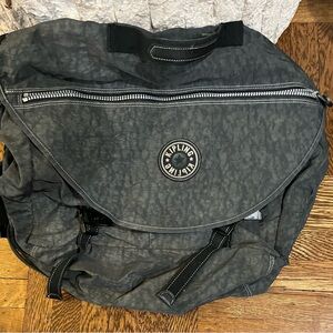 Kipling Green Single Strap Duffel Bag UNISEX